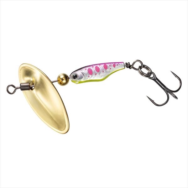 Daiwa Spoon Silver Creek Spinner SS 4.5 Pink Yamame Chartberry