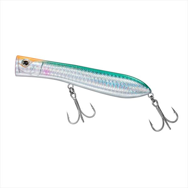 Daiwa Seabass Lure Salty POP 80F Orange Head Kibinago Flash