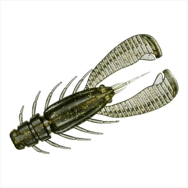 Daiwa Worm Silver Wolf Urban Twister 2.5inch Light Olive