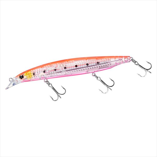 Daiwa Seabass Lure Shoreline Shiner-Z Vertice R Laser Impact 125F LI Orange Pink Sardine