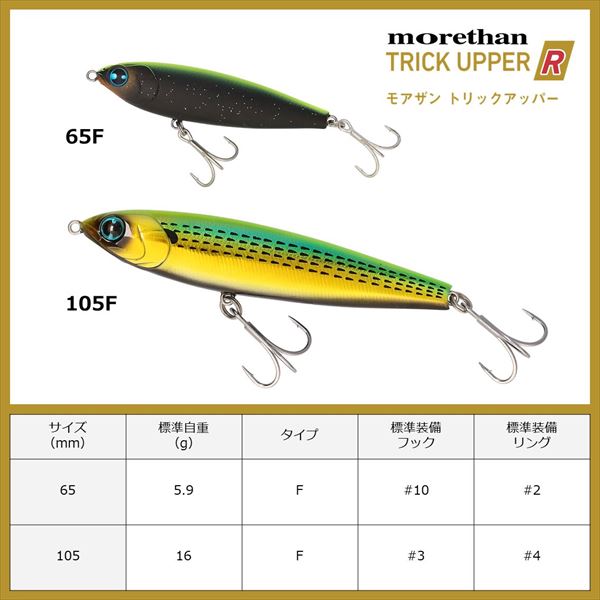 Daiwa Seabass Lure Morethan Trick Upper R 65F Adele Pinkback Blackberry