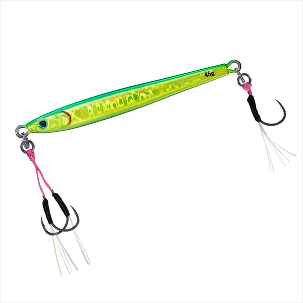 Daiwa Metal Jig TG Bait Slim SLJ 45g Keimura MG Lime Green Gold