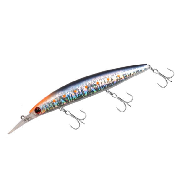 Daiwa Seabass Lure Shoreline Shiner-Z Set Upper 125SDR Yellowtail SP Orange Head Sardine Glowberry