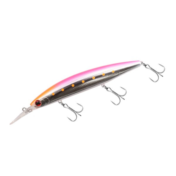 Daiwa Seabass Lure Shoreline Shiner-Z Set Upper 125SDR Yellowtail SP Hotarumura Mekki Pink Sardine