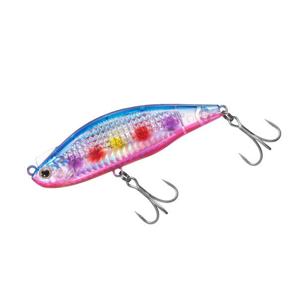 Daiwa Seabass Lure Morethan Lazy Fashad 100S Laser Impact LI Blue Pink Marble