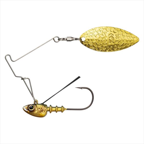 Daiwa Bass Lure BH Jig Spinner 3.5g Gold Ayu