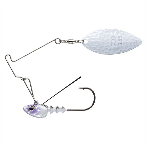 Daiwa Bass Lure BH Jig Spinner 3.5g White Shad