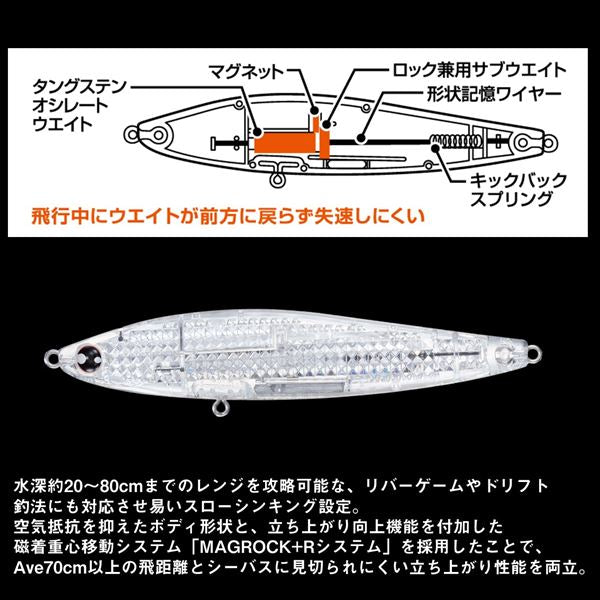 Daiwa Seabass Lure Morethan Switch Hitter 105S Laser Impact LI Inakko