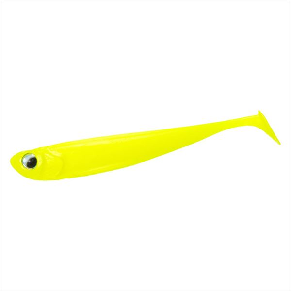 Daiwa Gekkabijin Chibi Shad 2.0inch Glow Lemon