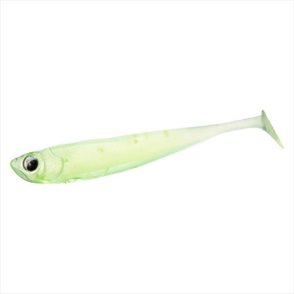 Daiwa Gekkabijin Chibi Shad 2.0inch Clear Chart Dot Glow