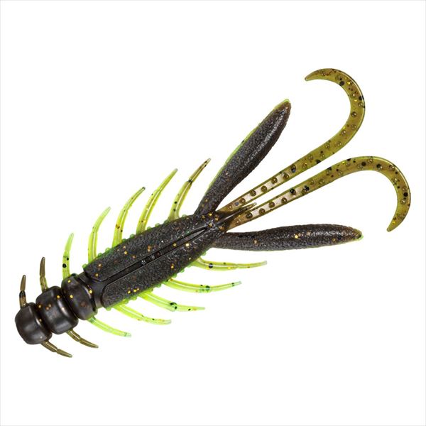 Daiwa Silver Wolf Urban Hog 2.9inch Green Pumpkin Chart