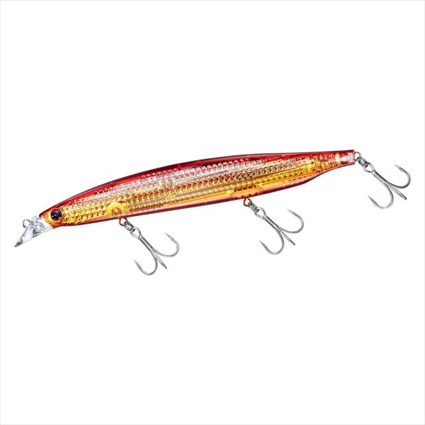 Daiwa Seabass Lure Shoreline Shiner-Z Vertis R 140S-LI LI Double Red Gold