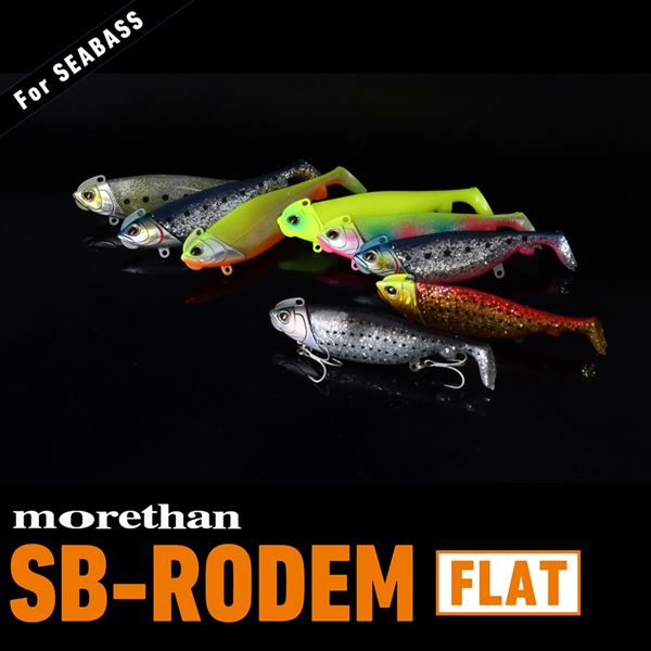 Daiwa Worm Morethan Seabass Rodem Flat 30g Matt Chart