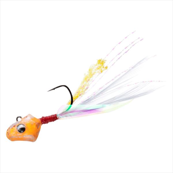 Daiwa Feather Jig Gekkabijin Yoikabura 1.2g Krill Orange Glow