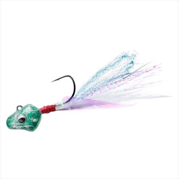 Daiwa Feather Jig Gekkabijin Yoikabura 1.2g Kabura Green