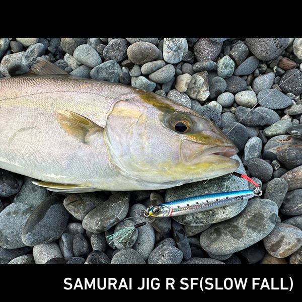 Daiwa Metal Jig Samurai Jig R Slow Fall 60g Glow Zebra Orange