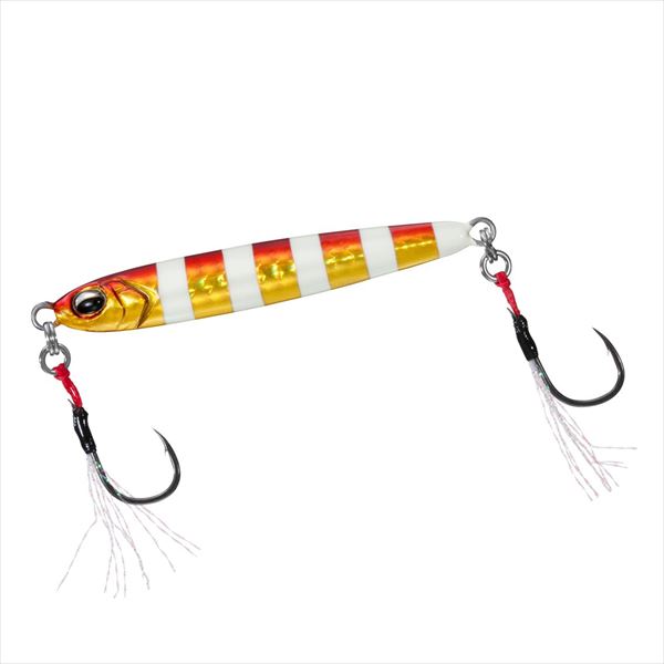 Daiwa Metal Jig Samurai Jig R Slow Fall 40g Red Gold Zebra