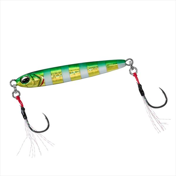 Daiwa Metal Jig Samurai Jig R Slow Fall 40g Green Gold Zebra