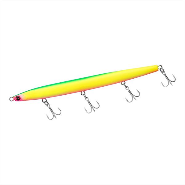 Daiwa Seabass Lure Morethan Switch Hitter Slim DH120S Matt Lime Chart Pink Berry