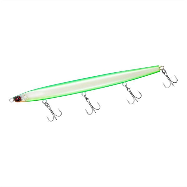 Daiwa Seabass Lure Morethan Switch Hitter Slim DH120S Lime Pearl Sand