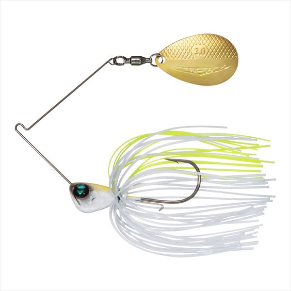 Daiwa Spinnerbait Steez Igla 1/4oz Type Indiana White Chart