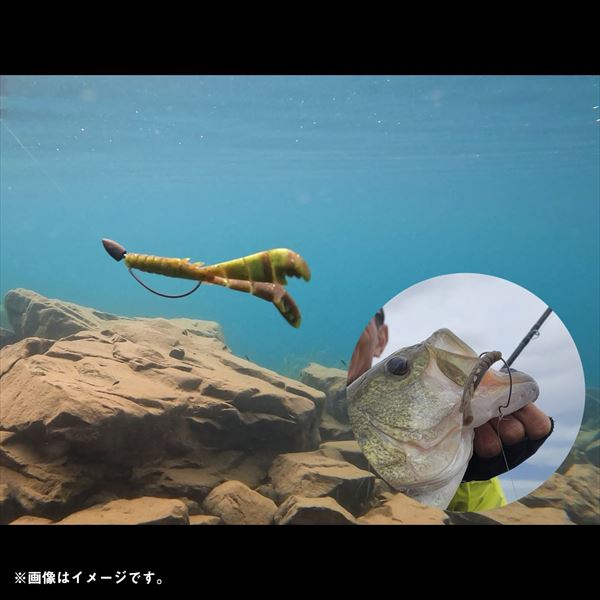 Daiwa Worm Steez Bank Hacker Craw Summer Craw