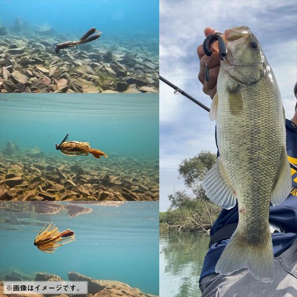 Daiwa Worm Move Hog 3.3inch Bluegill