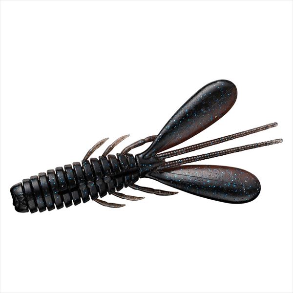 Daiwa Worm Move Hog 2.3inch Ukigori Blue Flake