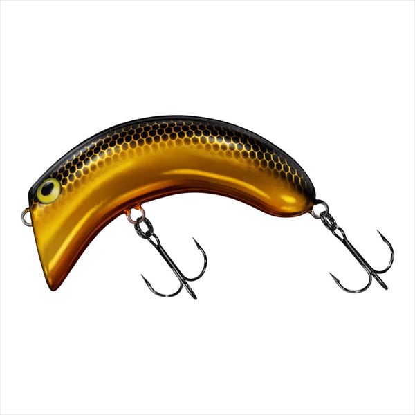 Daiwa Bass Lure Cashew Nut Black Gold