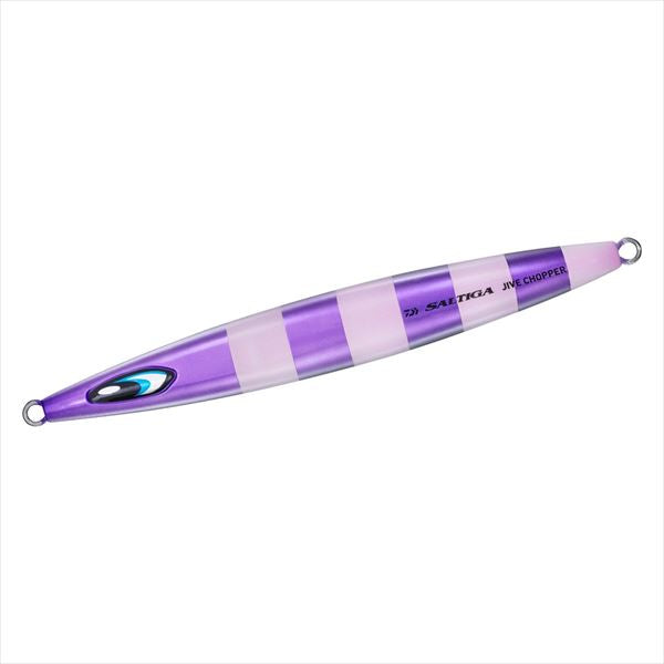 Daiwa Metal Jig Saltiga Jive Chopper 400g ML Zebra Purple Glow