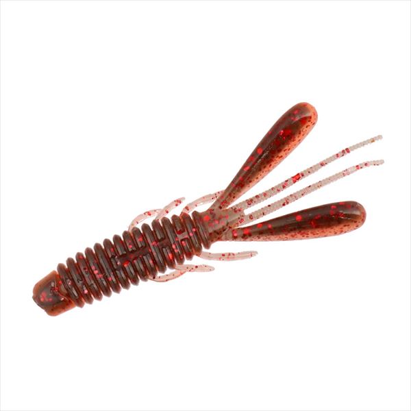 Daiwa Worm HRF Hog 2.2inch Black Shrimp Miso