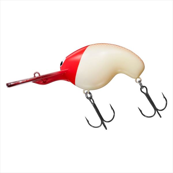 Daiwa Bass Lure Fuku 2 Red and White rice paddle