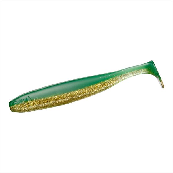 Daiwa Worm MG Drumming Shad 3.0inch Green Gold