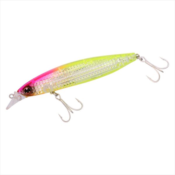 Daiwa Seabass Lure Shoreline Shiner-Z Vertice R 98F-LI LI Pink Head Clear Chart