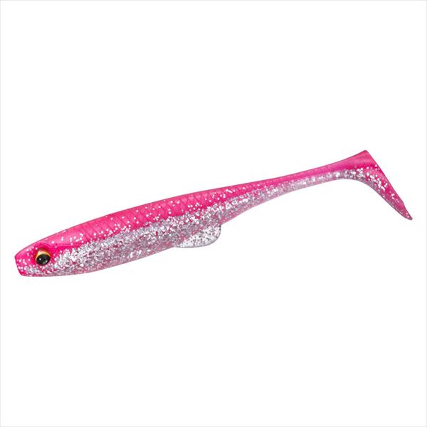 Daiwa Worm FJ Duckfin Shad 3.5inch Flounder Pink