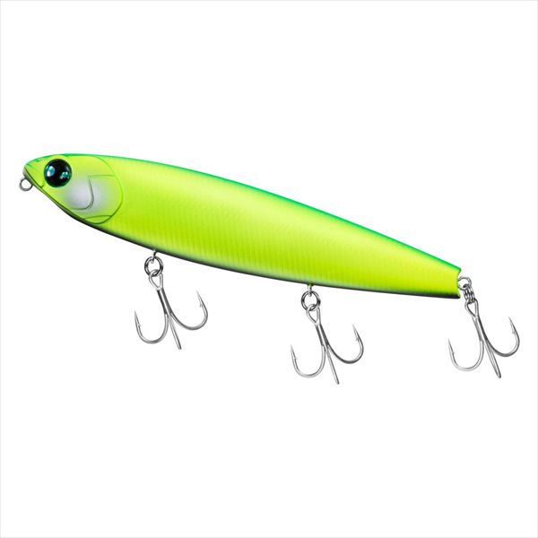 Daiwa Seabass Lure Morethan Trick Upper R 130F Matt Lime Chart Blackberry