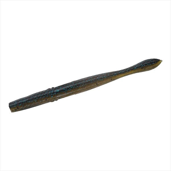 Daiwa Worm Steez Neko Fat 4.2inch Green Pumpkin Black Blue Flake