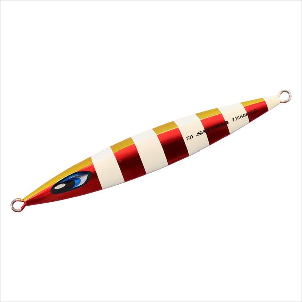 Daiwa Metal Jig Saltiga 73 Chopper 260g ML Red Gold Zebra Glow