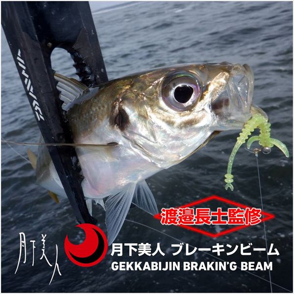 Daiwa Worm Gekkabijin Brakin'g Beam 2.0inch Mixed Dot UV