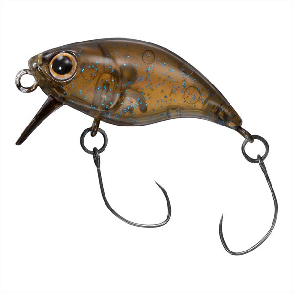 Daiwa Trout Plug Presso Ratllin' Wake Bug 28HF Smoke Glitter