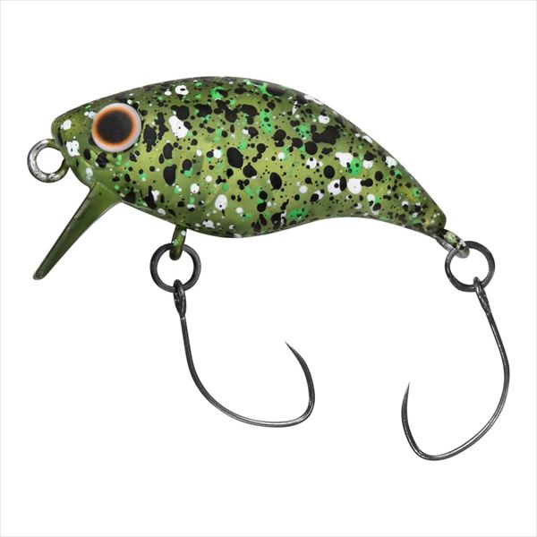 Daiwa Trout Plug Presso Ratllin' Wake Bug 28HF Transparent Olive Pellet