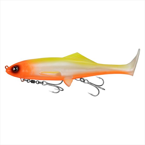 Daiwa Worm Morethan Sail Upper 120F Chartreuse Back Orange