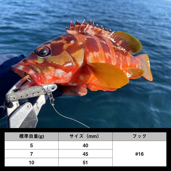 Daiwa Worm MG Little Spin 5g Blue Pink Glow