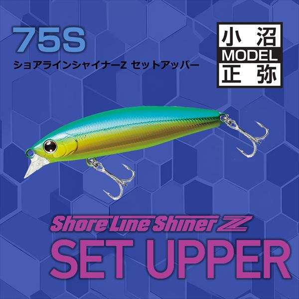 Daiwa Seabass Lure Shoreline Shiner-Z Set Upper 75S Onuma Special