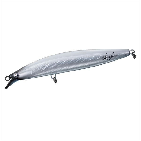 Daiwa Rockshore Plug Saltiga Skyfin 210 Pearl White Blue Glow