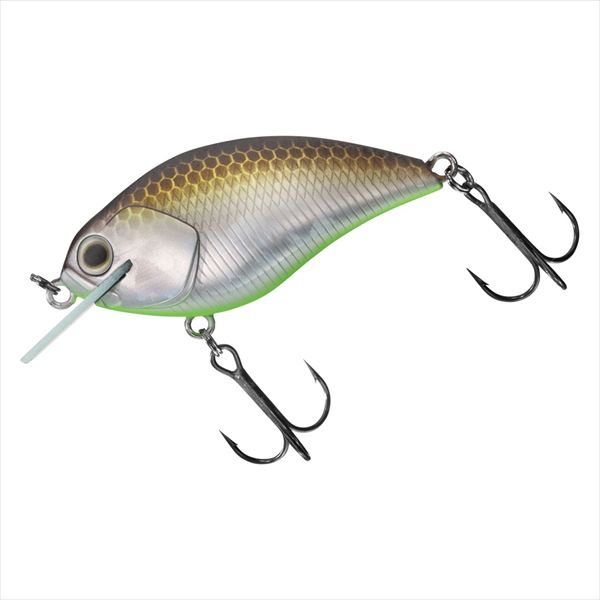 Daiwa Crankbait Steez Square 100 Matte Brown Chartreuse Belly