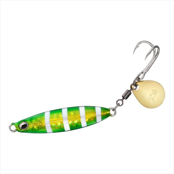 Daiwa Samurai Jig R Spin Double hook 40g PH Green Gold Zebra