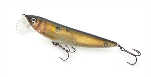 Imakatsu Bass Lure  LOT BT100 3D Realism #902 3DR Ghost Sand Ayu (Gold FP)