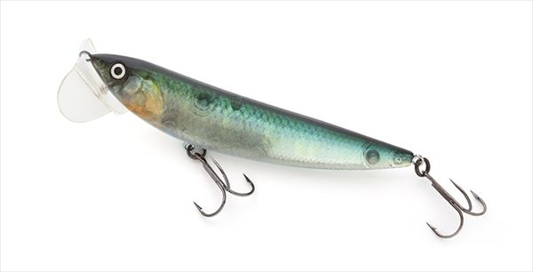 Imakatsu Bass Lure  LOT BT100 3D Realism #905 3DR Ketabass (Silver FP)