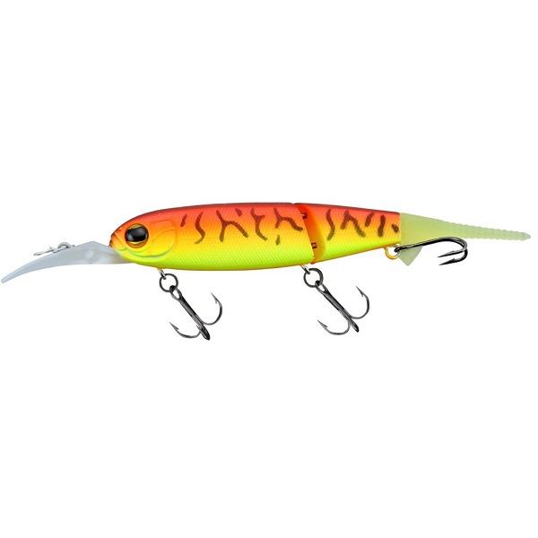 Imakatsu Bass Lure Wind Killer Bill Minnow #46 Matte Red Hot Tiger